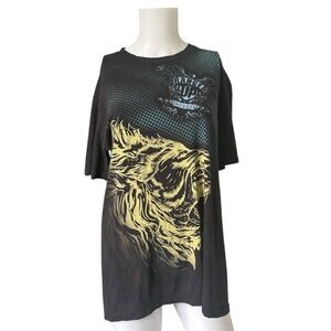 Ranger Up Lion Graphic T-shirt Soft Cotton Mens Size Large L